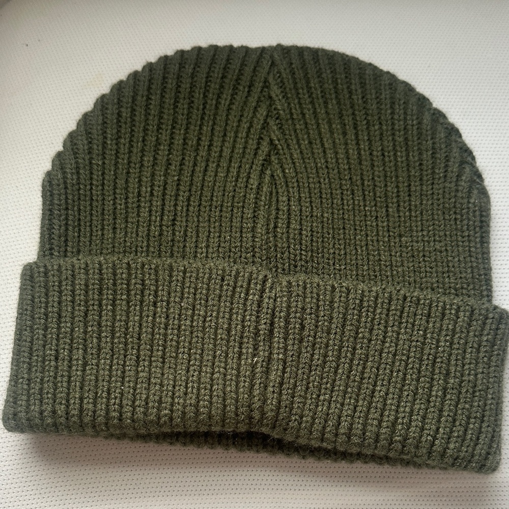 Port Authority Olive Knit Beanie - Picture 2 of 2